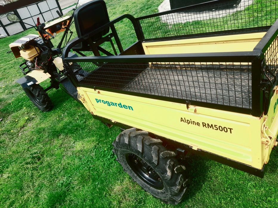 Vând Motocultor progarden alpine 18 cai 4x4 benzină