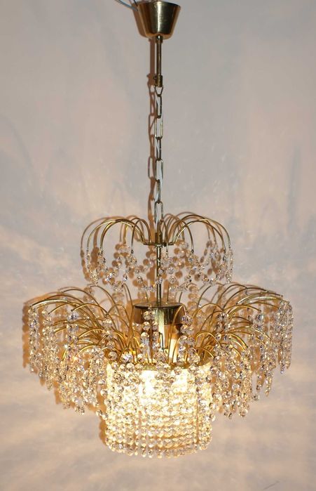 Люстра из чешского хрусталя Preciosa