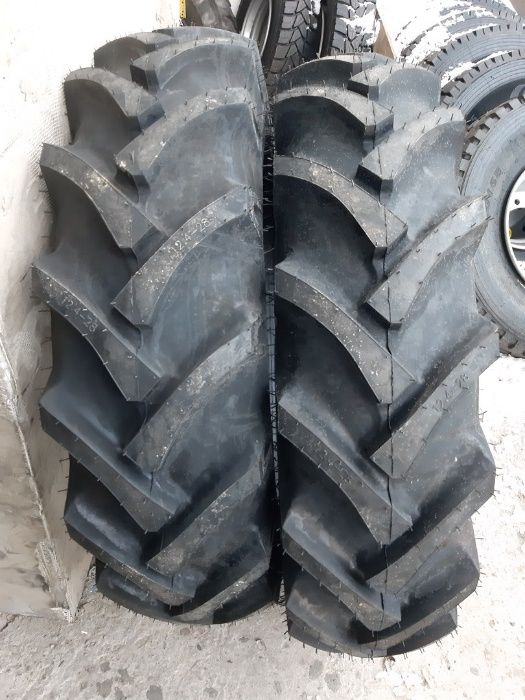 Cauciucuri noi agricole de tractor 12.4-28 cu 8PLY livrare oriunde