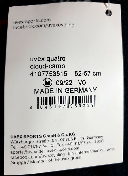 Cască bicicletă Uvex quatro