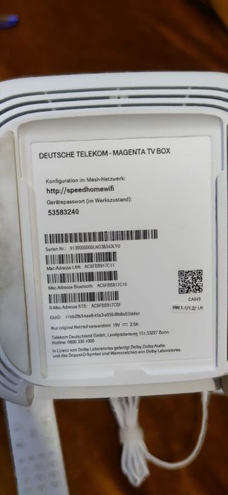 Telekom Magenta TV box