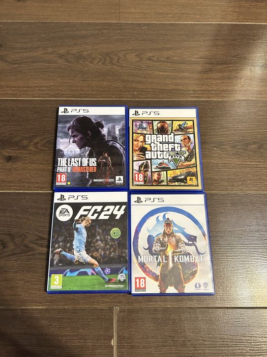Диски на Playstation 5