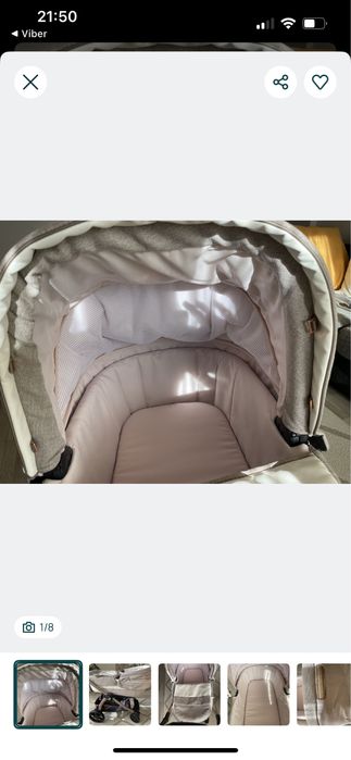 Бебешка количка 2 в 1 Peg Perego Book Modular SLK – много запазена