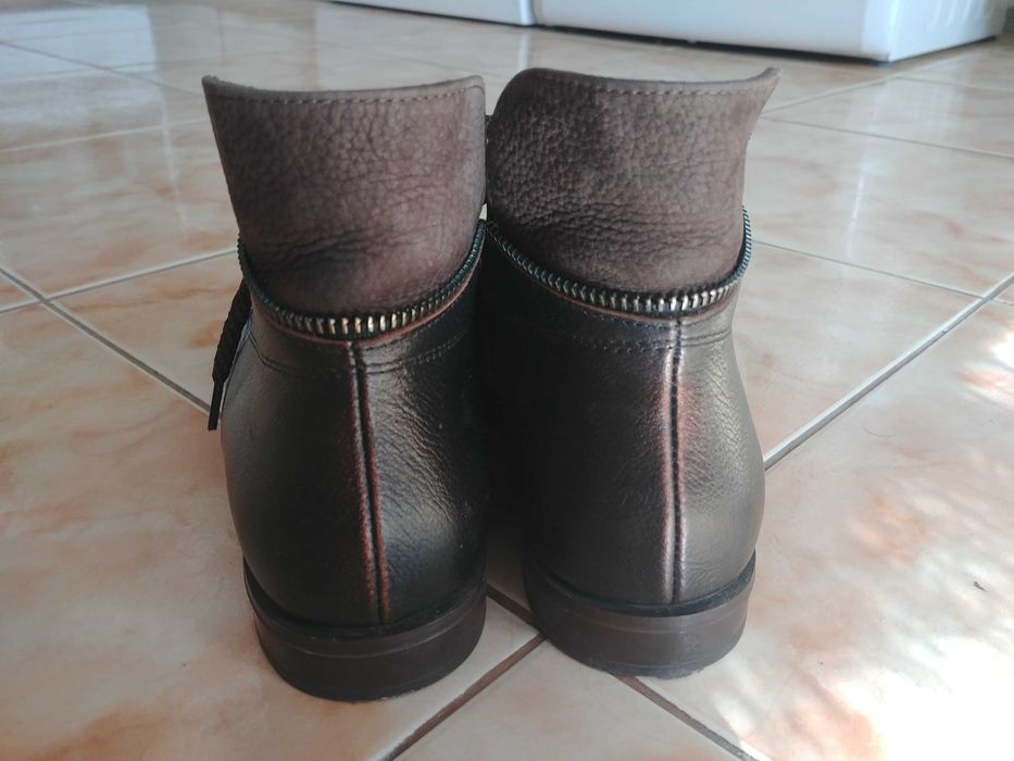 Ghete piele naturala