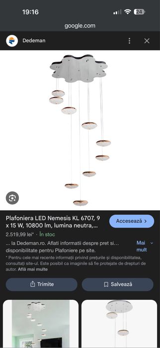 lustra klausen  NEMENIS KL 6707