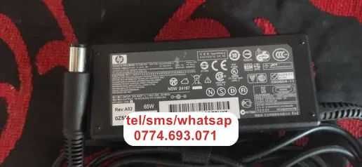 Incarcator laptop HP 18,5, HP 19V, HP 19.5V mufa cu pin pe mijloc