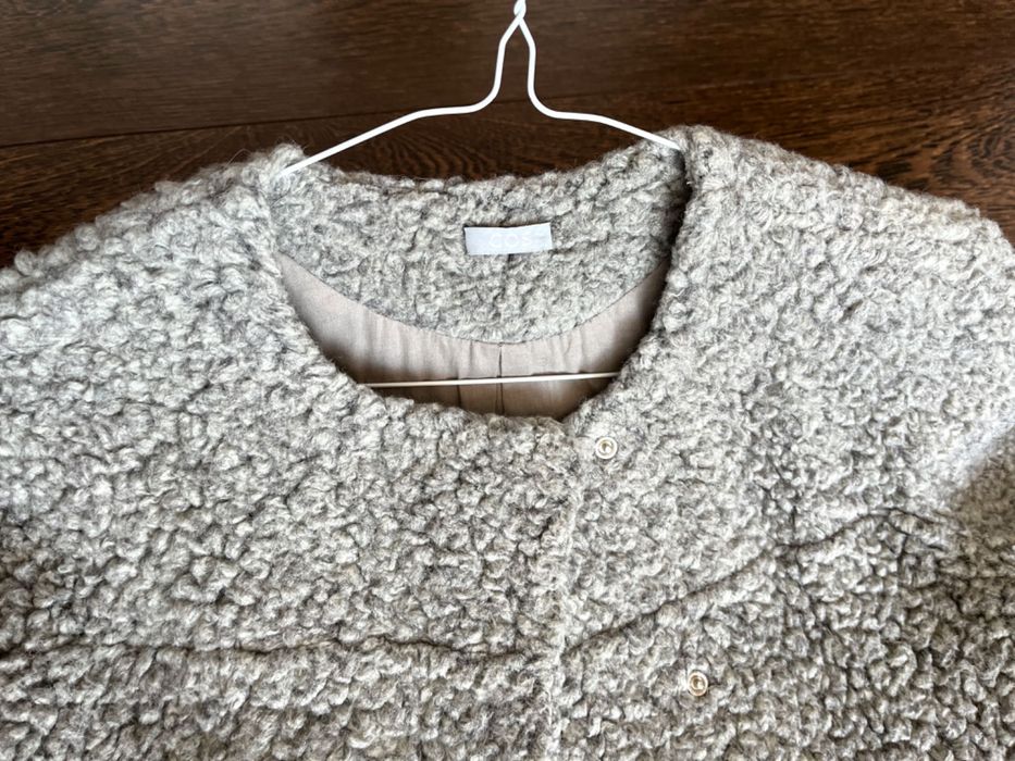 Palton COS lana pt copii + esarfa casmir