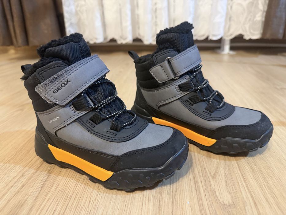 GEOX Апрески 'TREKKYUP' в Сиво, Антрацитно Черно