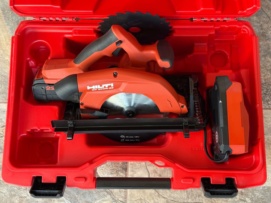 Hilti SC 30WR-22 Nuron циркуляр + 5.1Ah + зарядно + куфар