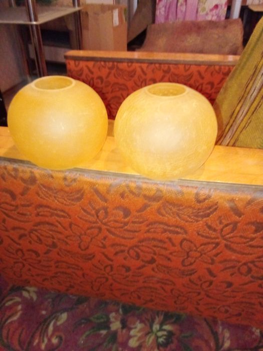 Плафон стеклянный