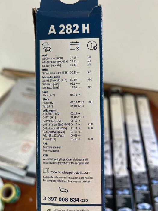 Stergatoare parbriz Bosch Aerotwin, pentru diferite marci auto