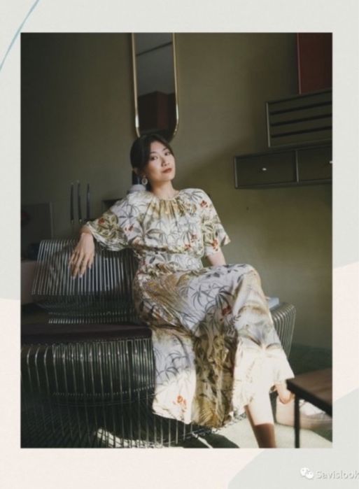 H&M рокля с флорални мотиви