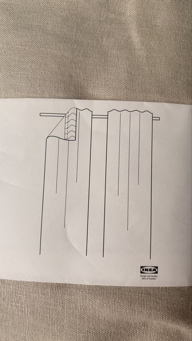 Draperie din in
