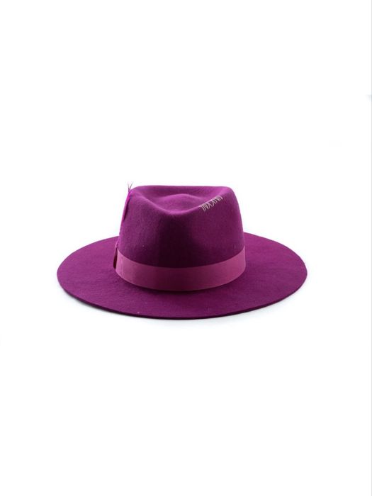 Pălărie Dadarlat Fedora din Lână Fuchsia