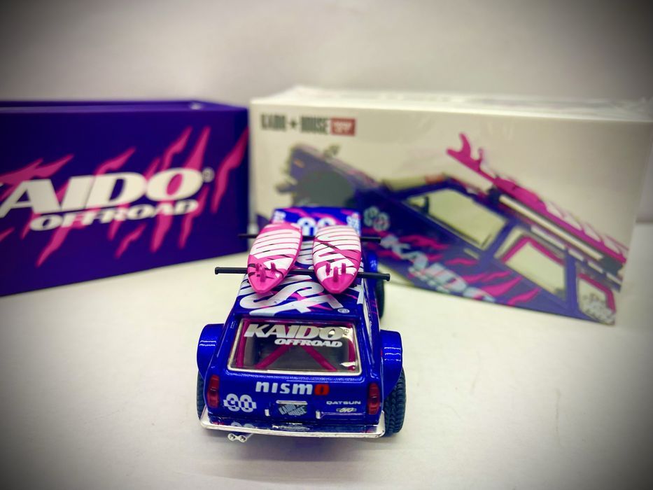KAIDO HOUSE DATSUN 510 4x4 Wagon machetă auto scara 1:64 Offroad v2