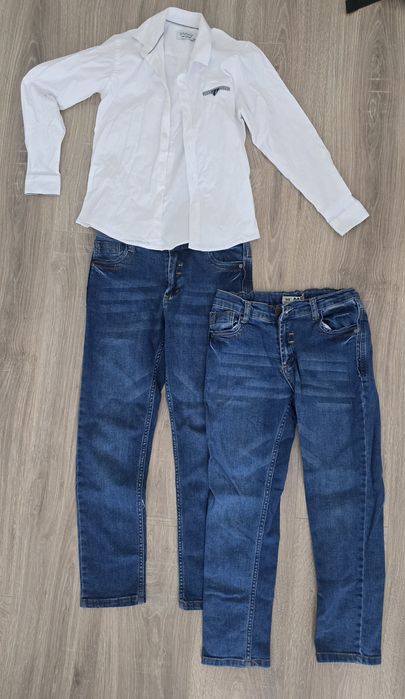 Новые джинсы и рубашка