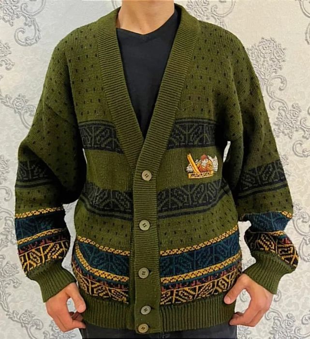 Винтажный свитер Mountains