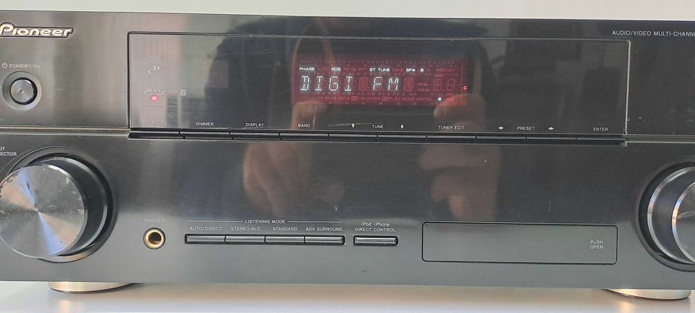 Amplificator Pioneer VSX-820 Receiver HDMI ARC 3D USB HD Audio RDS Negru
