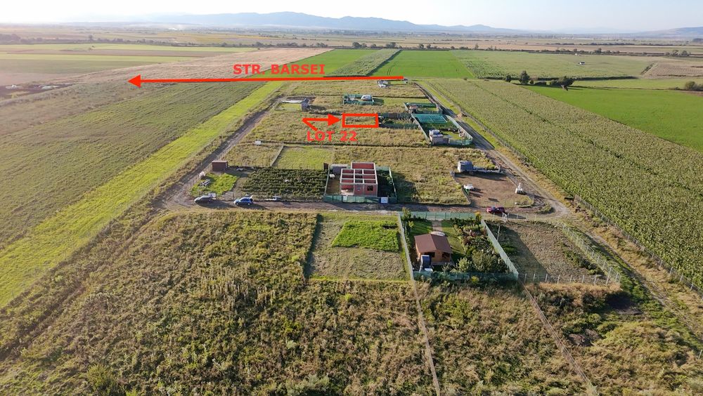 Proprietar teren constructii 439 MP Brasov | PUZ si curent la teren
