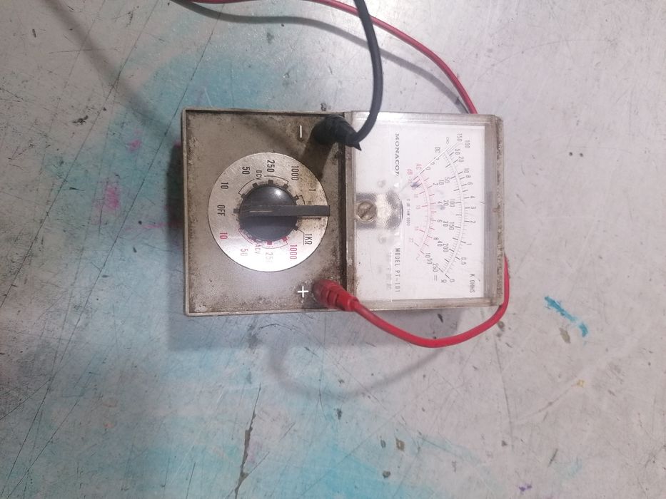 Aparat de măsură vintage Monacor PT-101