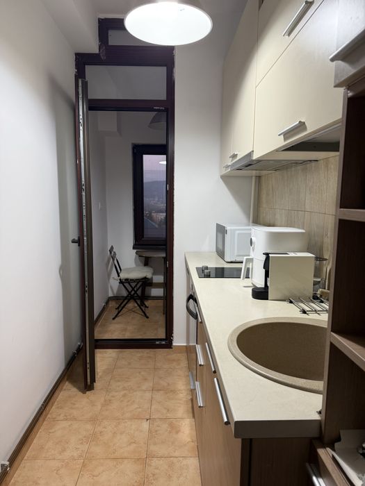 Apartament 3 camere Zona Nord – Living mare, vedere panoramică