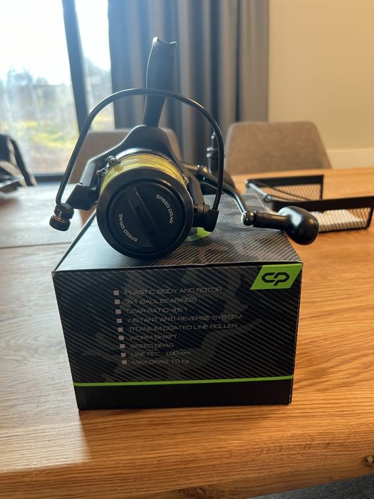 Продавам Пръчка CarpPro Flapper 13ft 3,5lb и макара CarpPro Torus 8000