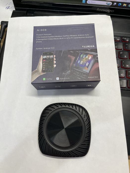 Android AI Box c поддержкой Apple CarPlay в Android Auto + Youtube/Pla
