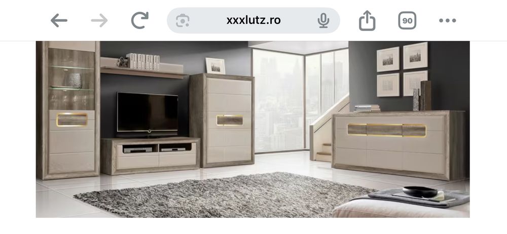 Etajera Living Culoare bej