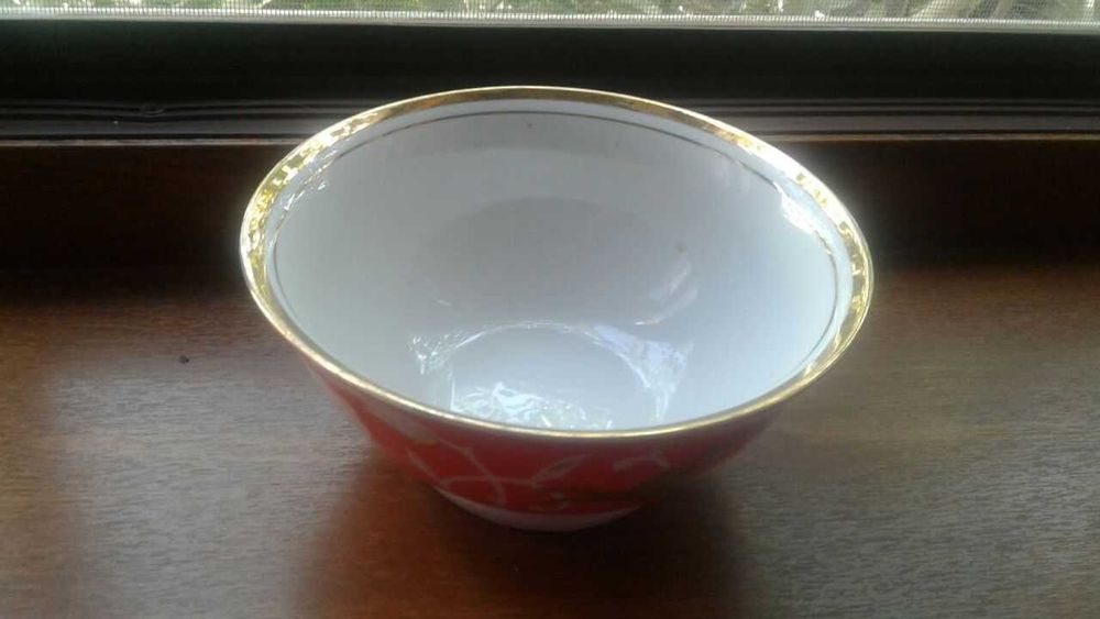 Набор винтажной посуды "ЗОЛОТОЙ ОЛЕНЬ" Ташкентского Фарфорового завода