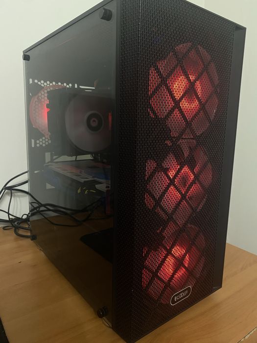 Компьютер i3 10100f + RX 580