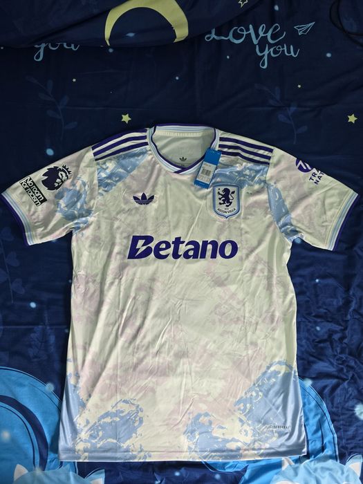 Tricou Aston Villa Adidas 2025/26 Third Kit Rogers 27