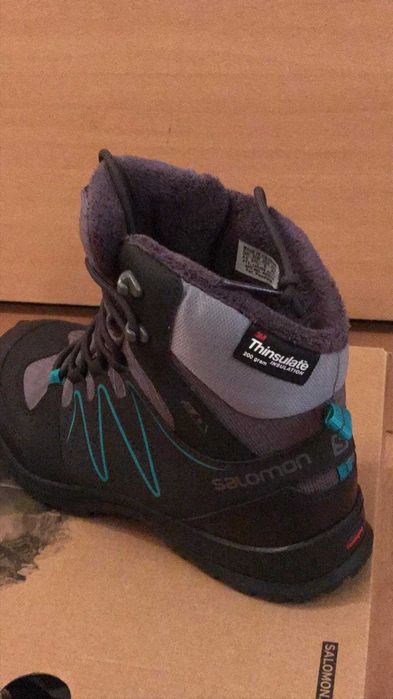 Детски чисто нови зимни туристически обувки Саломон Salomon