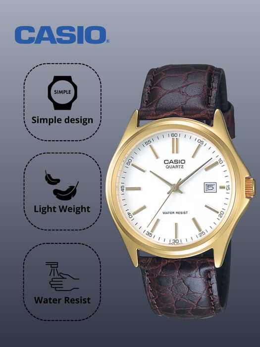 Casio MTP-1183 – Мужские часы с японским кварцевым механизмом
