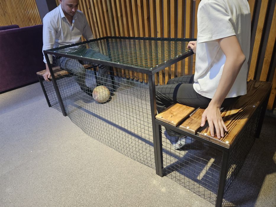 Сабсоккер. Subsoccer. Футбол под столом. Футбол 1 на 1.