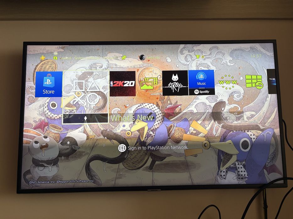 PS 4 1 TB in stare perfecta + 1 controler + nba 2k19 si inca 3 jocuri instalate pe el + fire