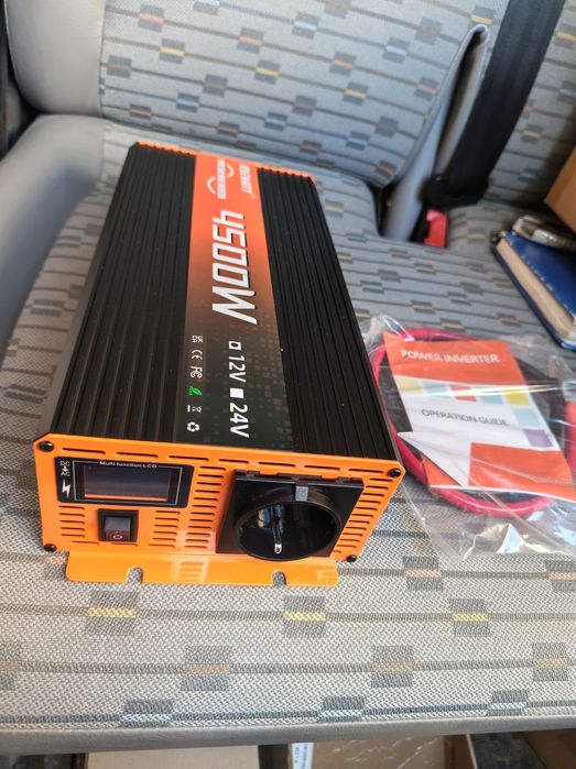 Преобразувател 12v на 220v синоид