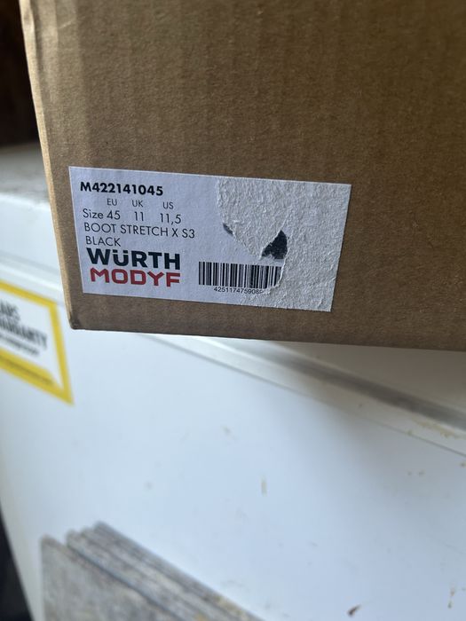 Incaltaminte protectie Wurth Modyf Stretch X S3 - NOI, marimea 45