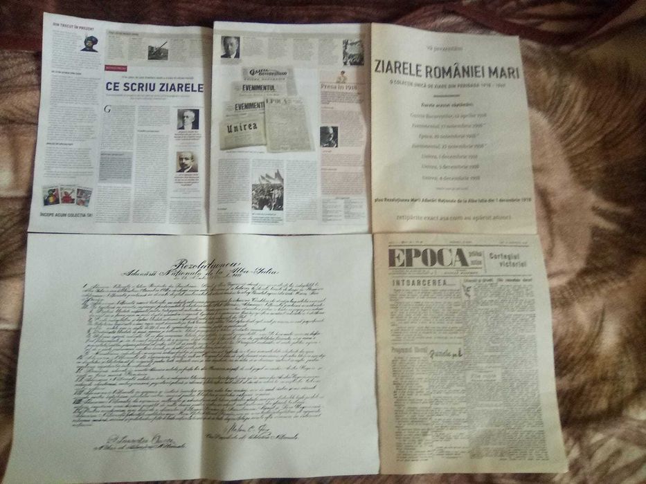 Colecția completă Ziarele României Mari (1918-1947)