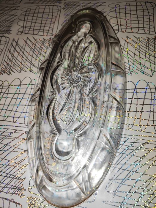 Селёдочница солнце СССР стекло