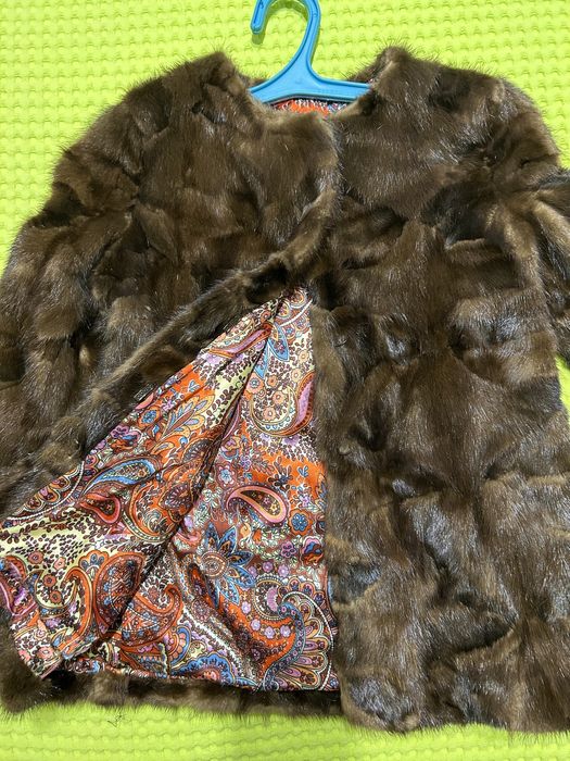 Продам шубку из норки для девочки.