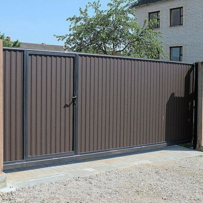 Ворота, заборы под ключ