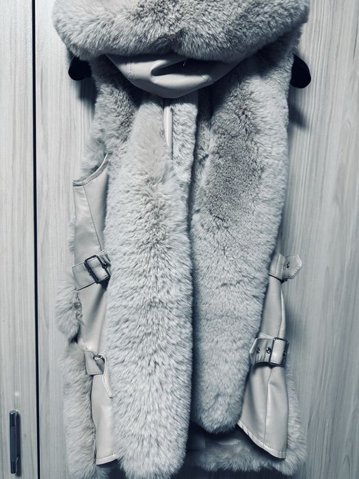 Елек естествена кожа