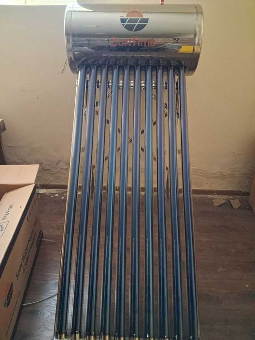 Quyosh suv isitgichi, 100L, Zanglamas metall