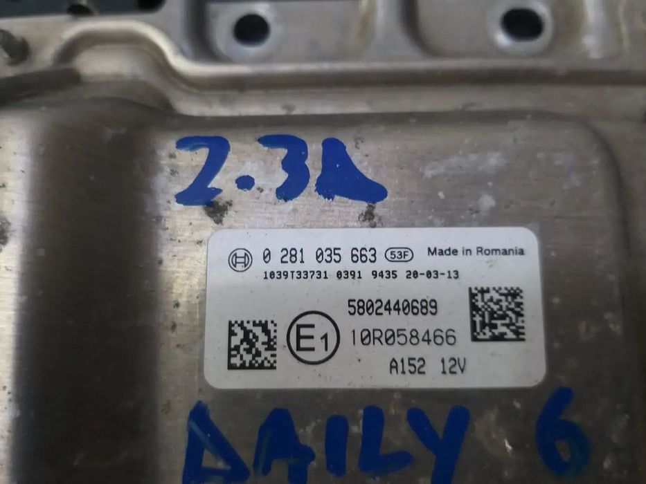 Modul calculator adblue 2.3 d iveco daily 6 0281035663