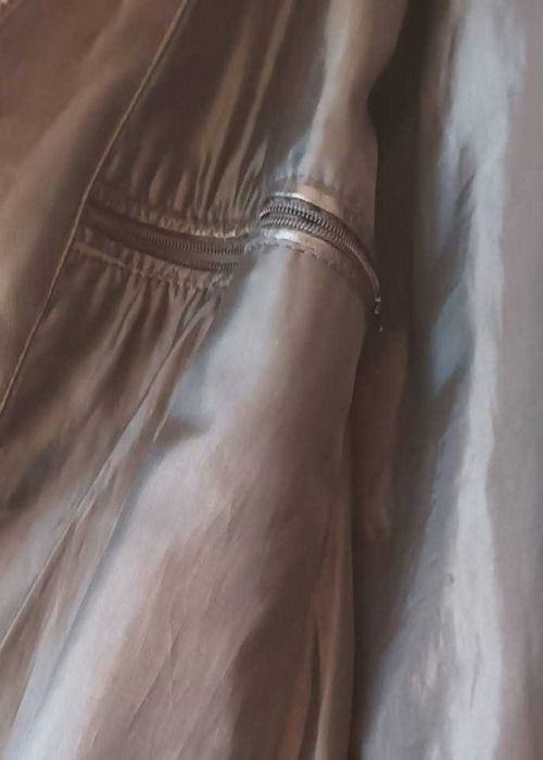 Geaca  barbatesca de piele facuta la comanda marime xxl 52-54