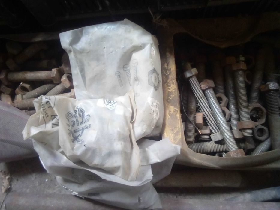 Болты гаики шаибы разных размеров