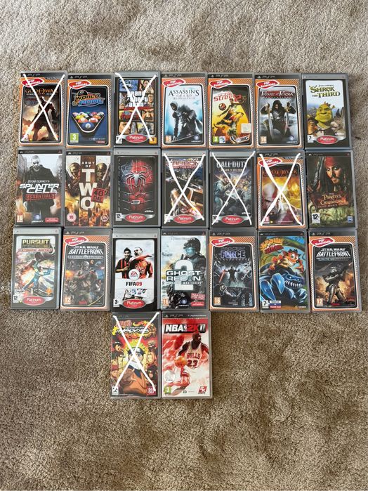 PSP игри - 20 лева всяка