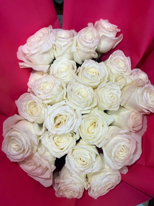 Букет роз (белые)