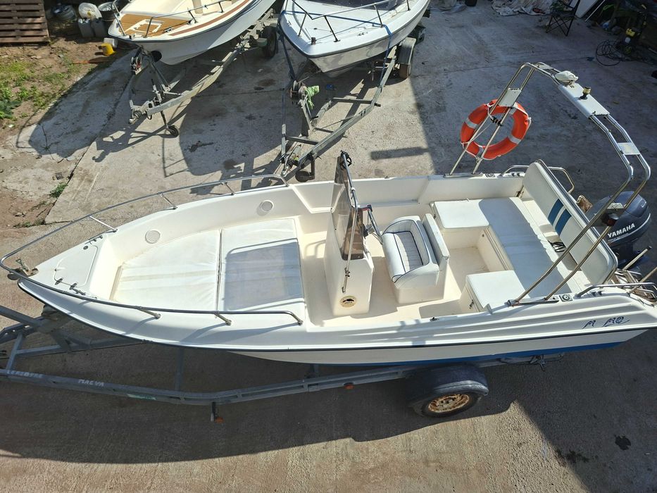 Лодка Mimi Fisherman 19 двигатель Yamaha 60 к.с. 4 такта