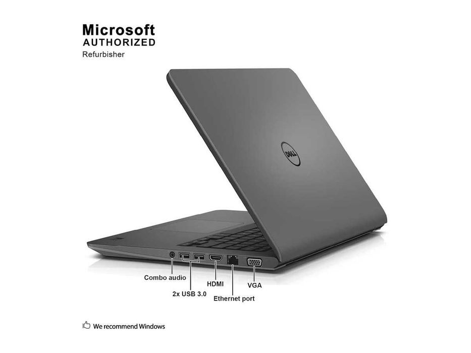 Лаптоп DELL 3450 I5-5200U 8GB 128GB SSD с до 24 МЕСЕЦА ГАРАНЦИЯ и Windows 11 PRO